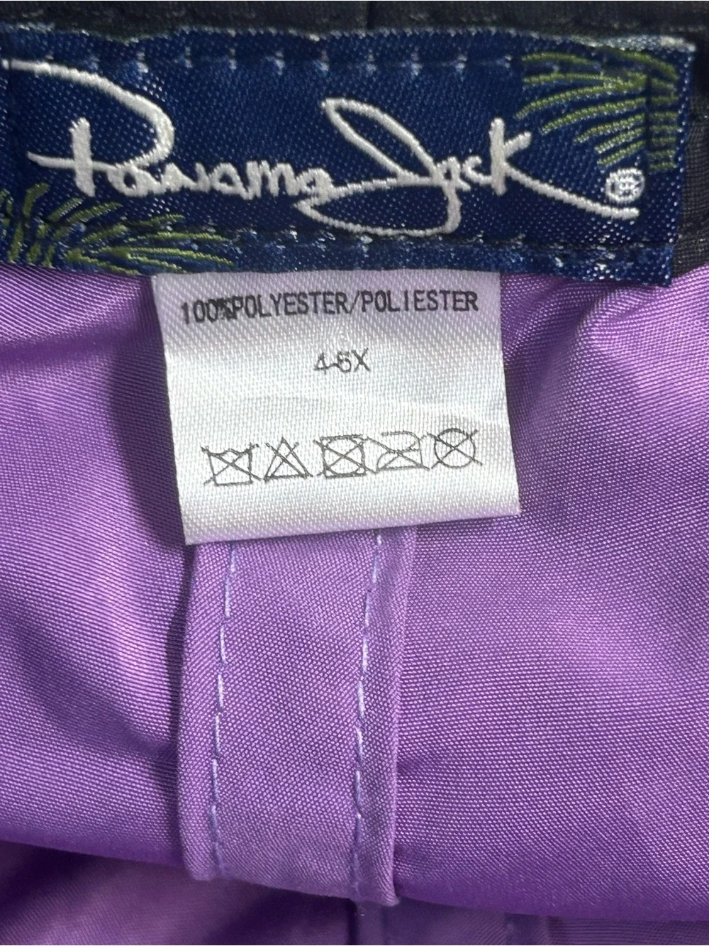 Panama Jack Purple Polyester Jacket Liner